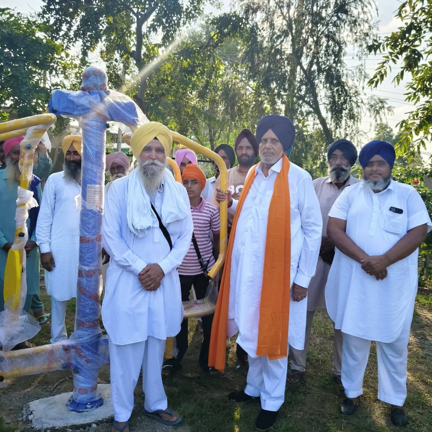 ਜਨਮੇਜਾ ਸਿੰਘ ਸੇਖੋਂ ਵੱਲੋਂ ਓਪਨ ਜਿੰਮ ਦਾ ਉਦਘਾਟਨ 